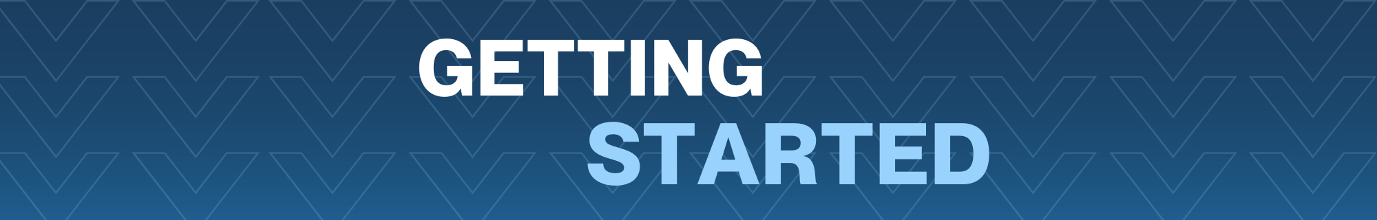 Getting Started Banner Getting Started Banner